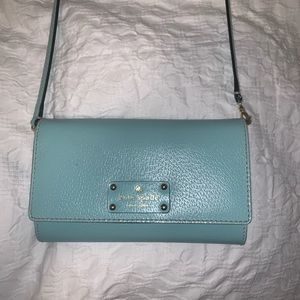 Aqua Kate Spade crossbody